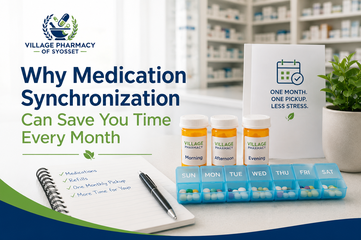 Why Medication Synchronization Can Save You Time Every Month