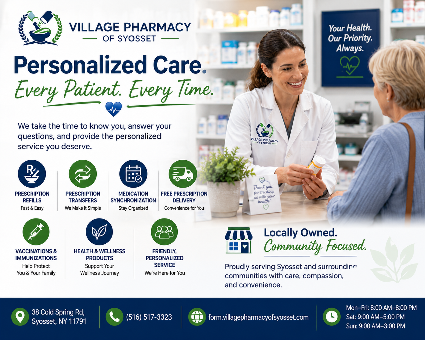 Personalized Care Starts With Your Local Pharmacy