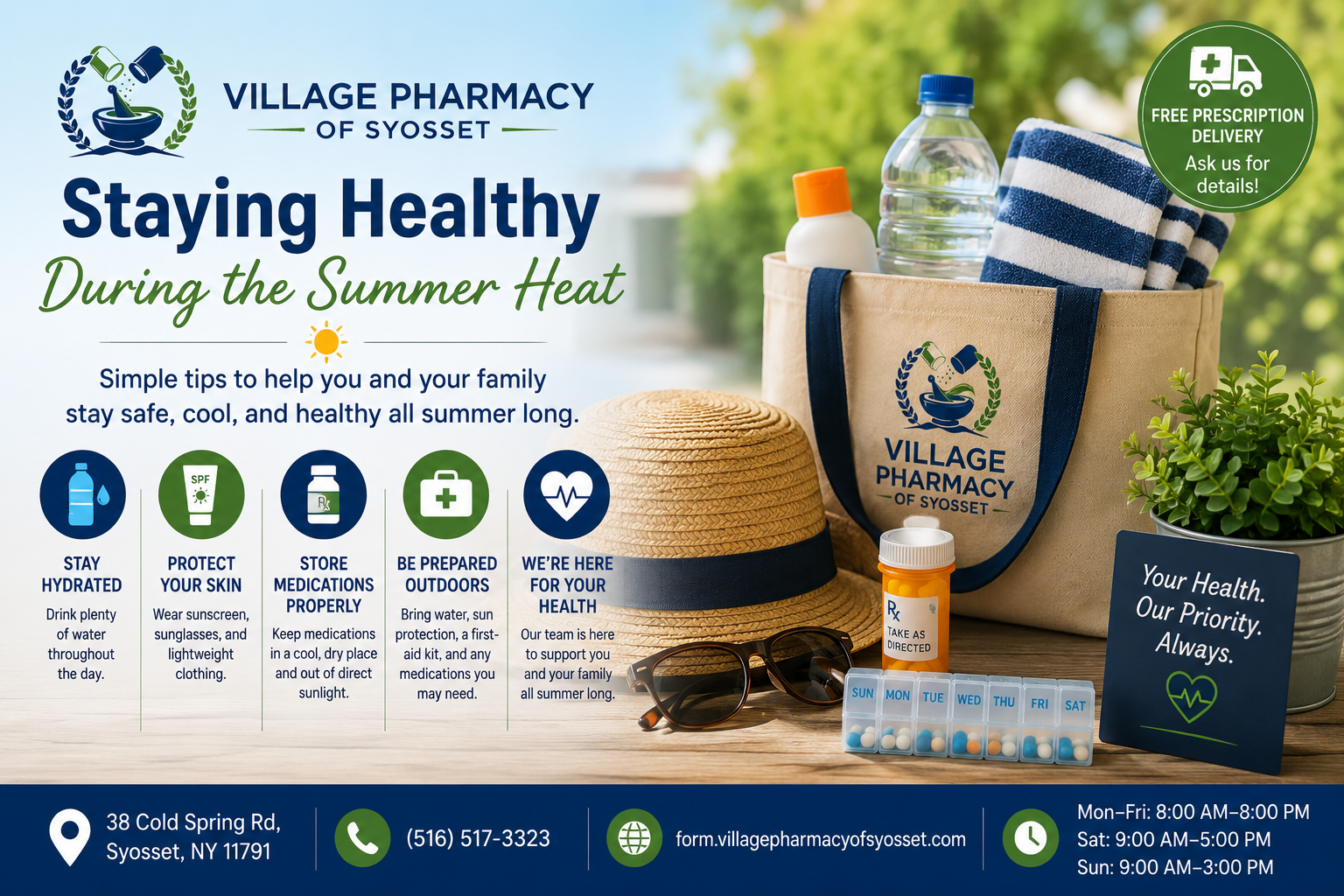 Staying Healthy During the Summer Heat: Simple Tips for the Whole Family